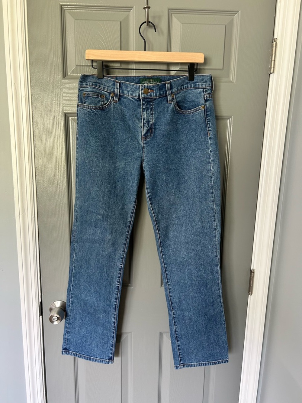 Vintage Ralph Lauren Women's Straight-Leg Denim Jeans
